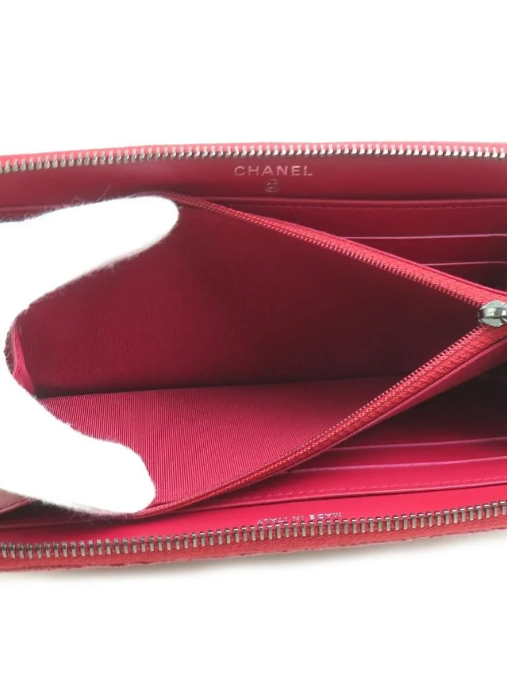 Chanel Zip Around Wallet